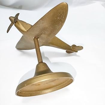 №戦争館　飛行機　アンティーク　真鍮製　骨董品　ヴィンテージ　珍品 ヴィンテージ 真鍮製 鳥 イーグル 置物 -通販-ローズボール